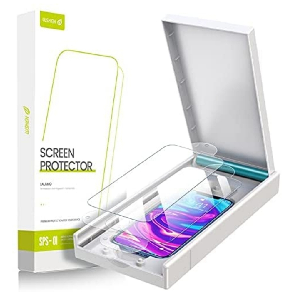 New WSKEN Screen Protector for iPhone 12 Pro Max.